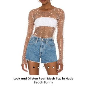 Beach bunny sequin top